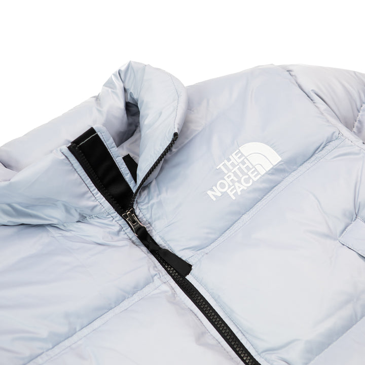 W Nuptse Short Jacket (Blue Flax)