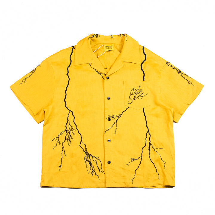 Lightning Button Up (Yellow)