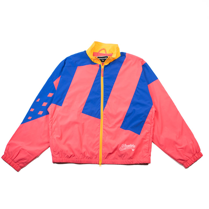 Jae Tips x Planes All World Track Jacket (Coral Red)