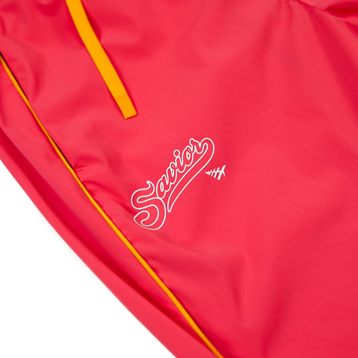 Jae Tips x Planes All World Track Pant (Coral Red)