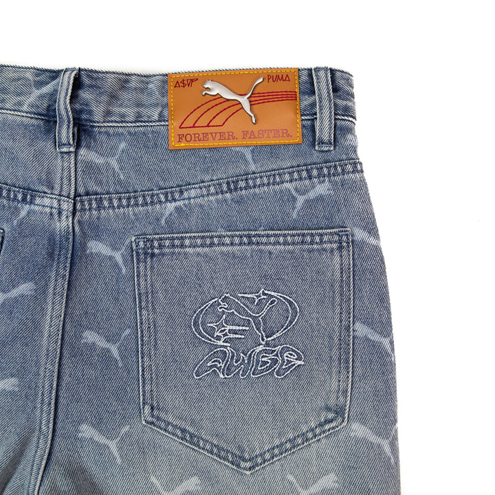 PUMA x A$AP ROCKY Laser Monogram Denim (Faded Denim)