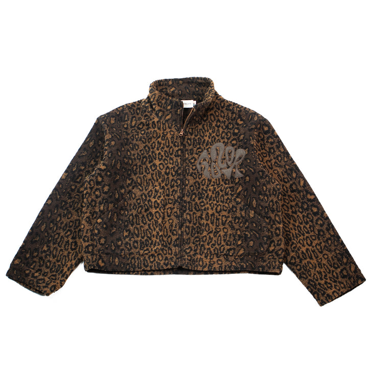 Holiday Cheetah Jacket (Brown)