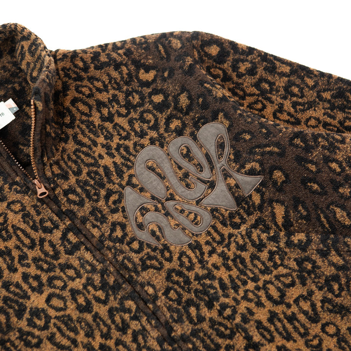 Holiday Cheetah Jacket (Brown)
