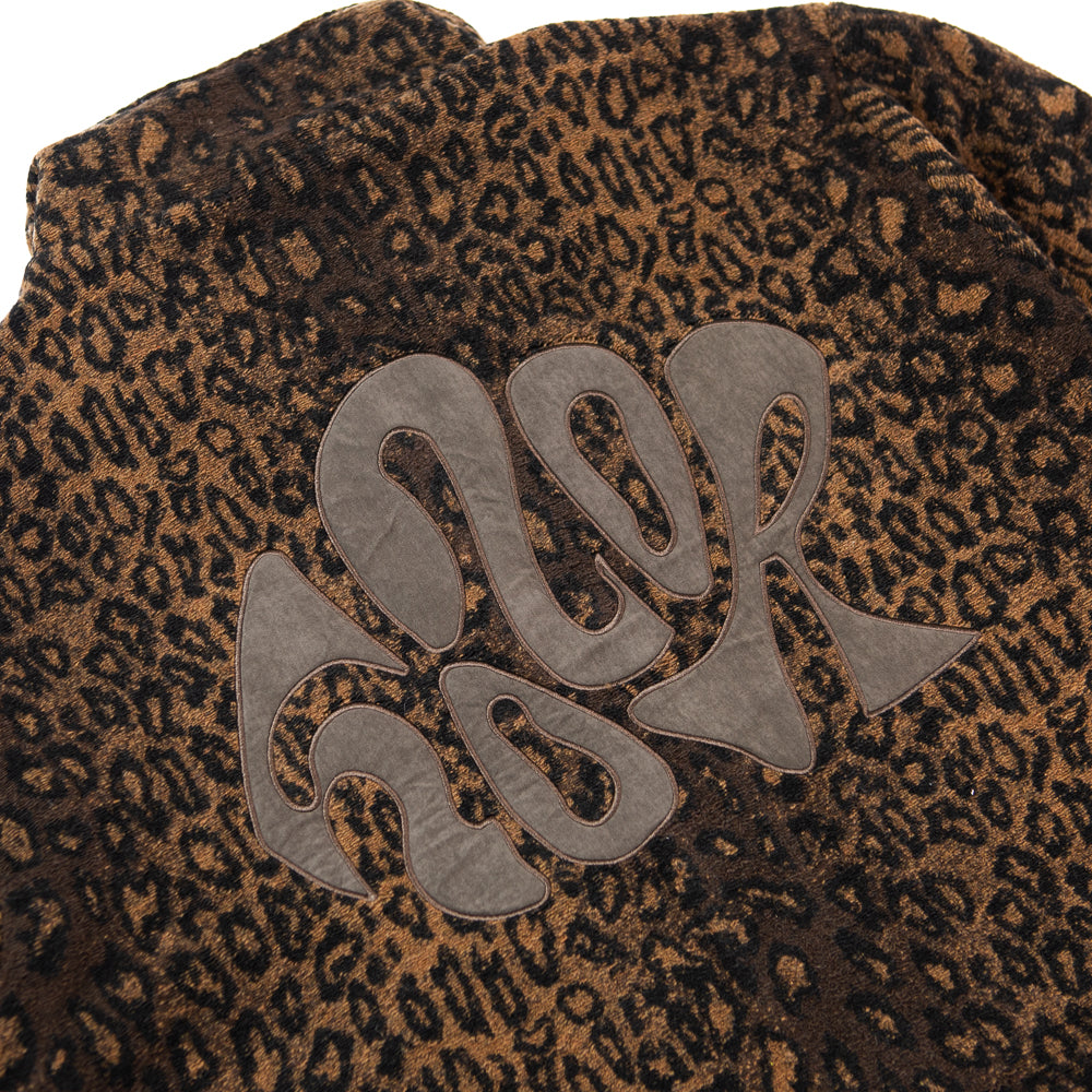 Holiday Cheetah Jacket (Brown)