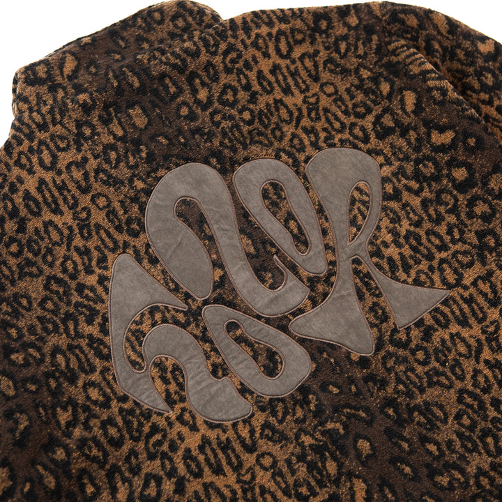 Holiday Cheetah Jacket (Brown)