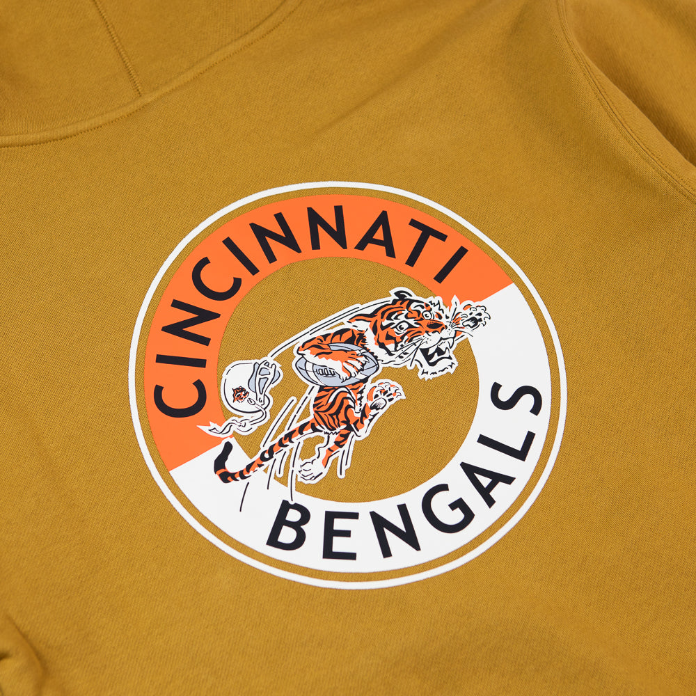 Cincinnati Bengals Dusted Collection Hoodie (Brown)