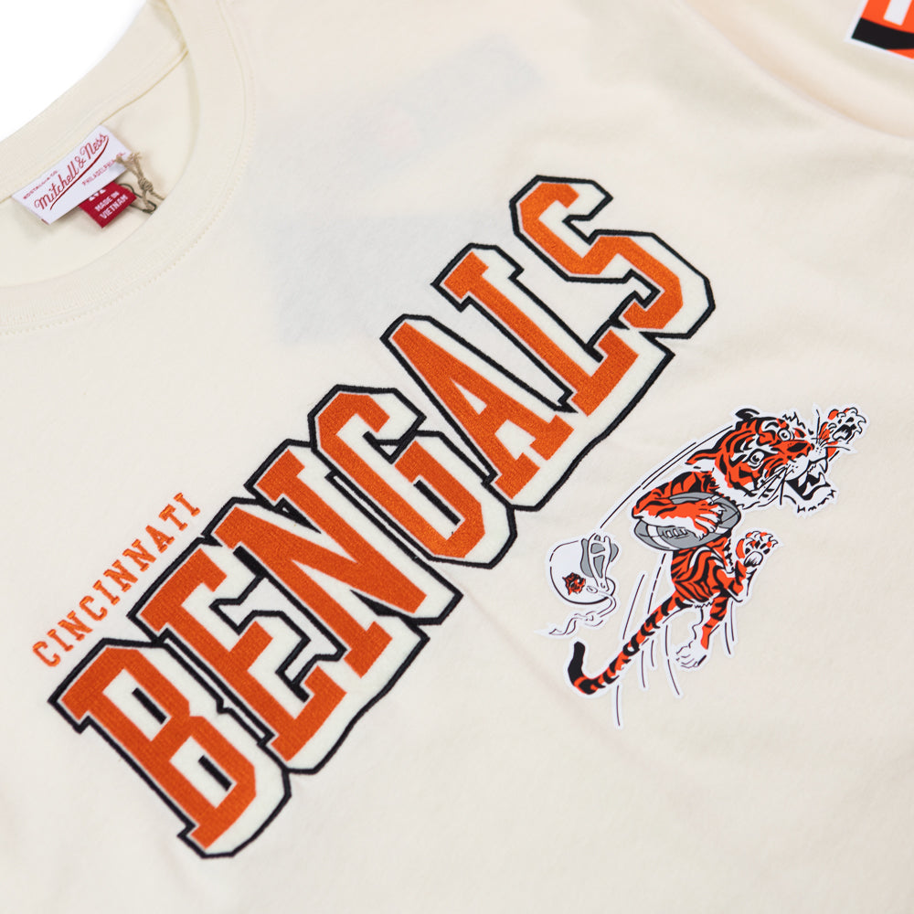 Cincinnati Bengals Dusted Vintage Training Camp L/S (Cream)