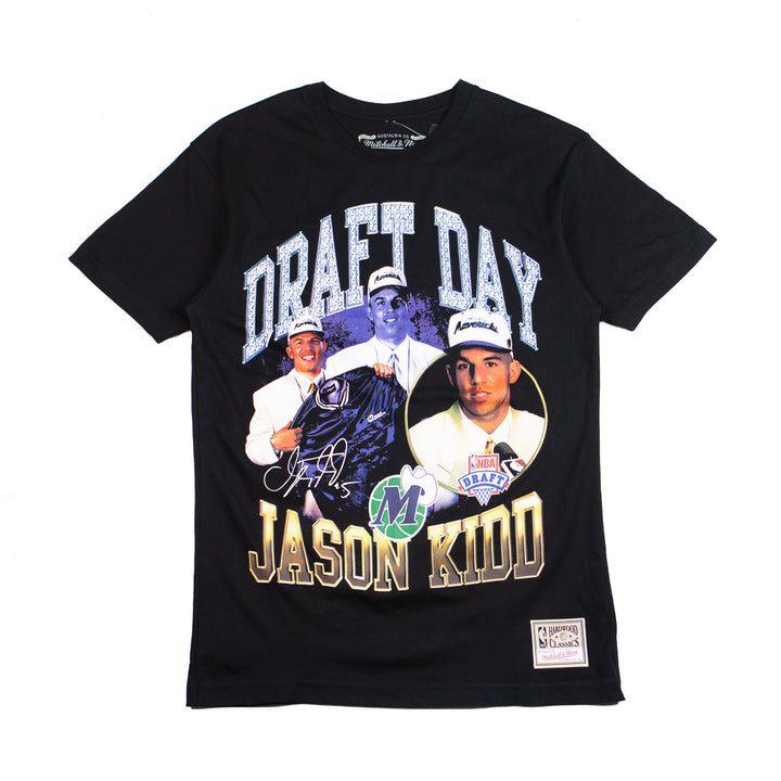 NBA Draft Day Jason Kidd Tee (Black)