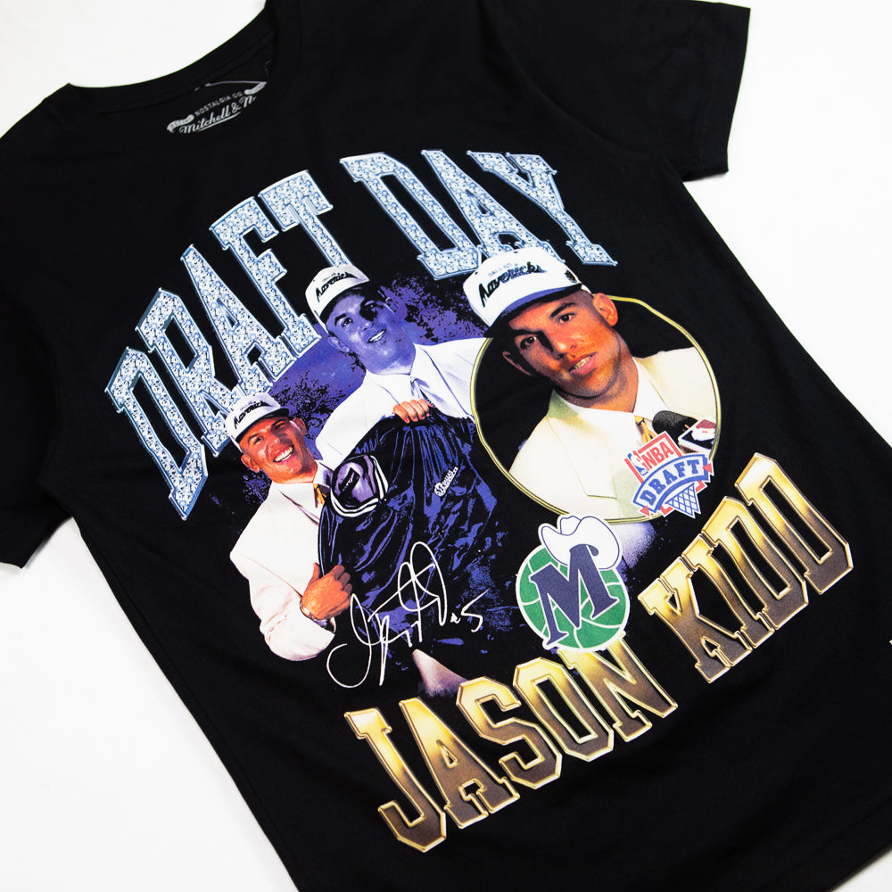 NBA Draft Day Jason Kidd Tee (Black)