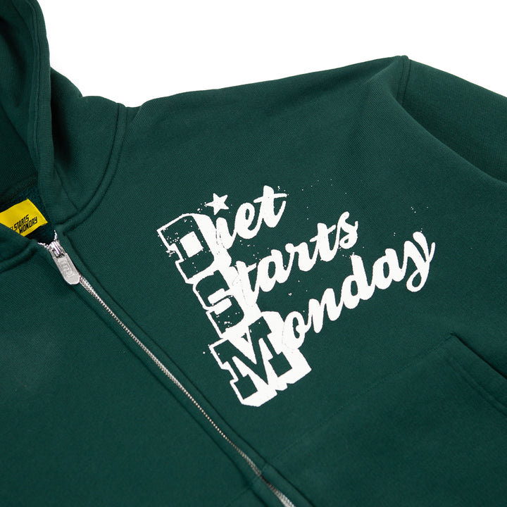 Star Full Zip Sweatshirt (Pine)