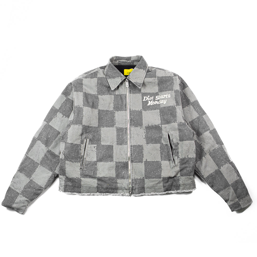 Dylan Jacket (Checkered Grey) – Corporate