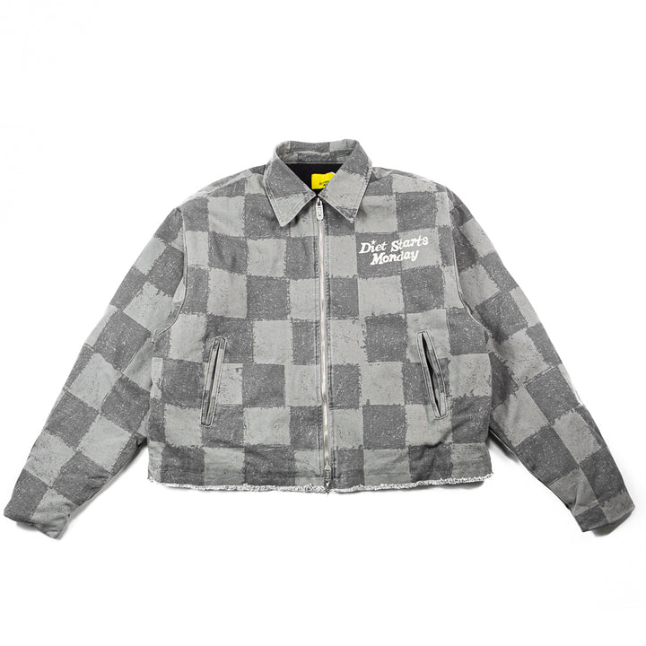 Dylan Jacket (Checkered Grey)
