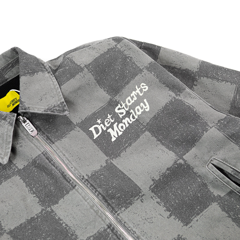 Dylan Jacket (Checkered Grey)