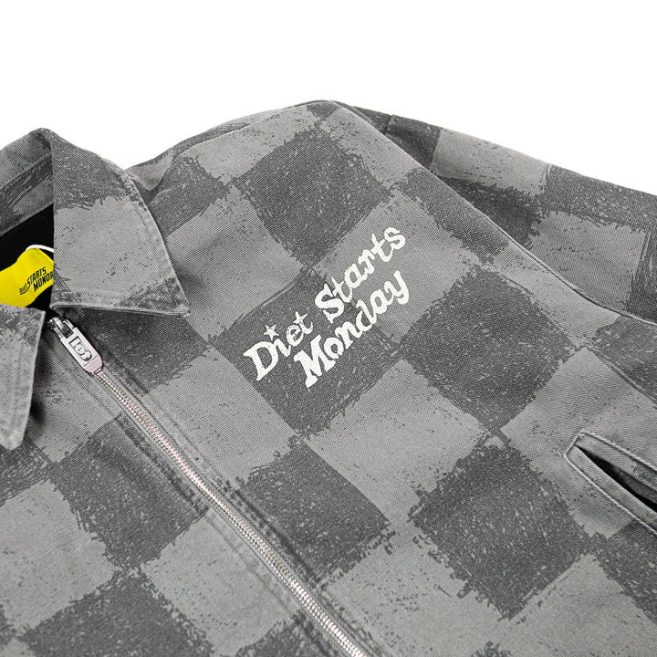 Dylan Jacket (Checkered Grey)
