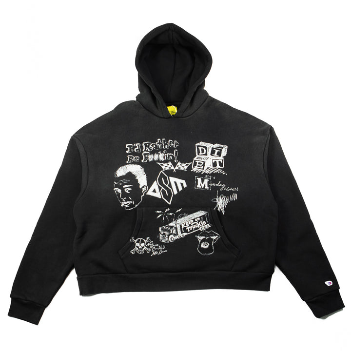 Doodle Hoodie (Vintage Black)