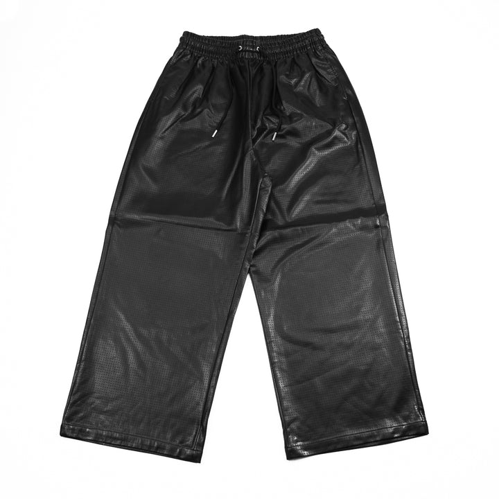 Jordan Flight Faux-Leather Pants (Black)