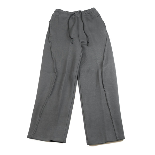 Tech Men's Fleece Loose-Fit Open Hem Pants (Anthracite/Black