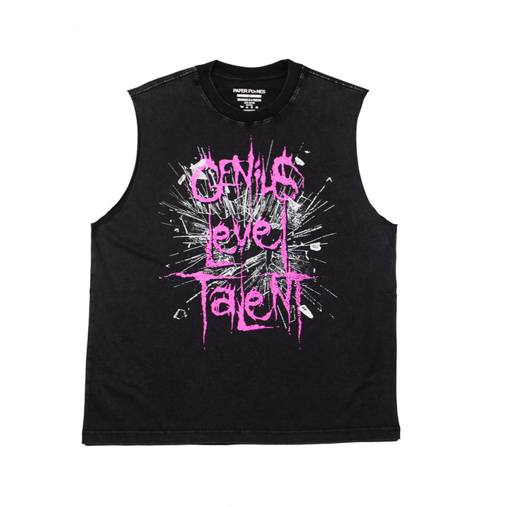 Genius Tank (Washed Black)