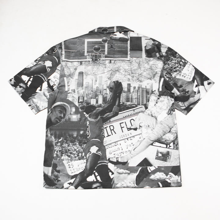 Jordan Essentials Printed Camp Top (Sail/Black)