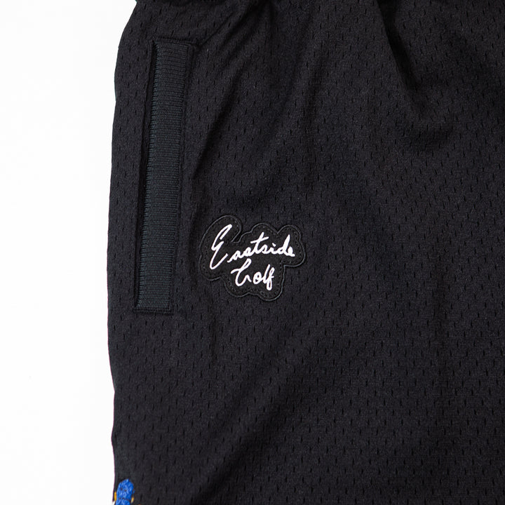 Mitchell & Ness X Eastside Golf Basketball Mesh Shorts (Black)