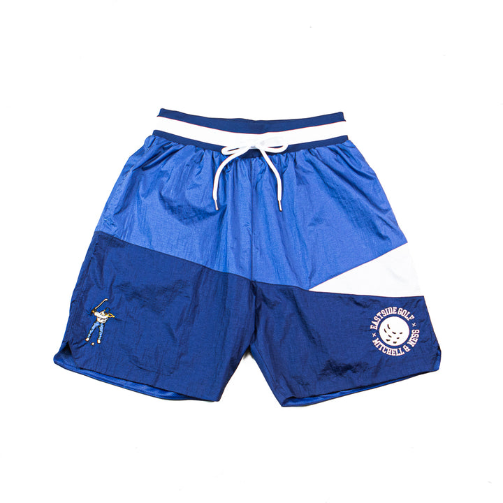 Mitchell & Ness X Eastside Golf Nylon Shorts (Navy)