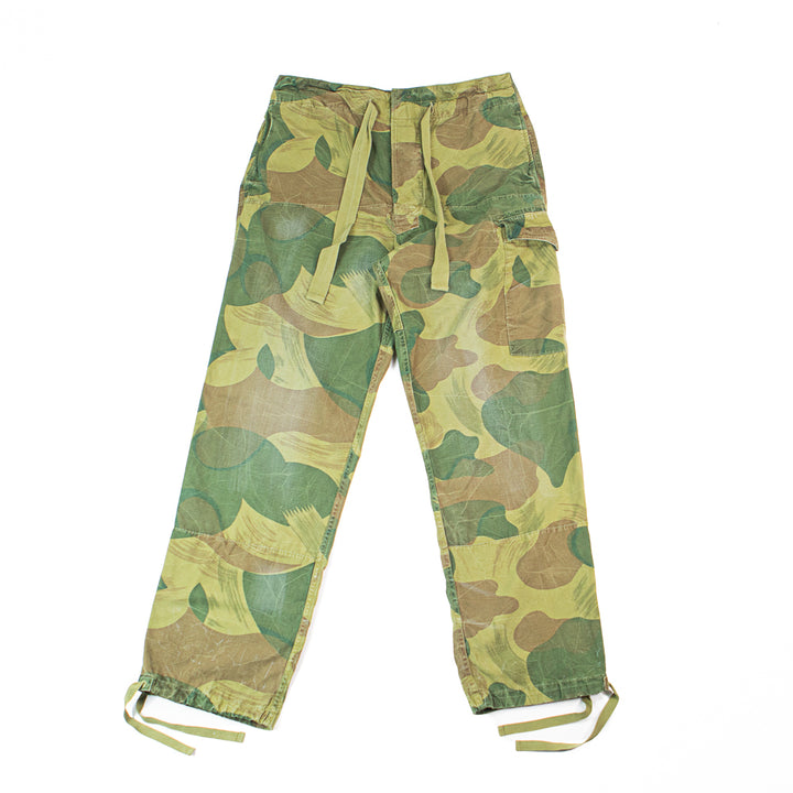 Relaxed Fit Camo Canvas Cargo Pant (Camo)