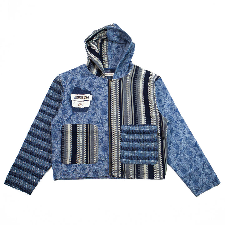 Indigo Tapestry Hoodie (Indigo)