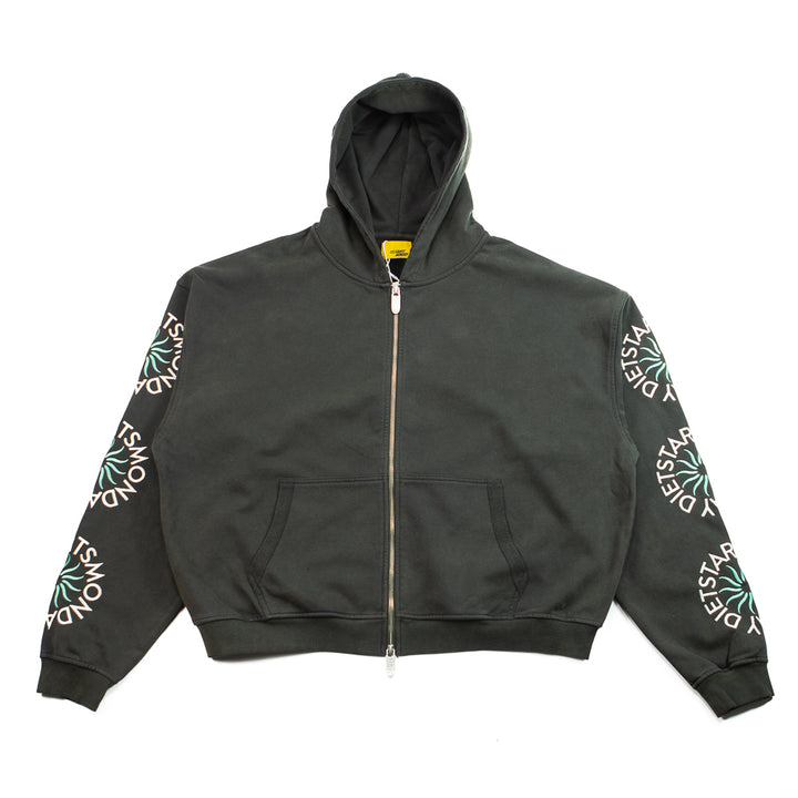 Sol Full Zip Hoodie (Vintage Black)