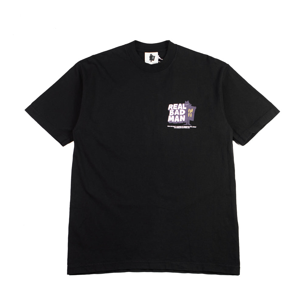【REAL BAD MAN】SPACE BASS TEE [DUSTY PURPLE] Space Bass S/S Tee - Dusty Purple – Feature
