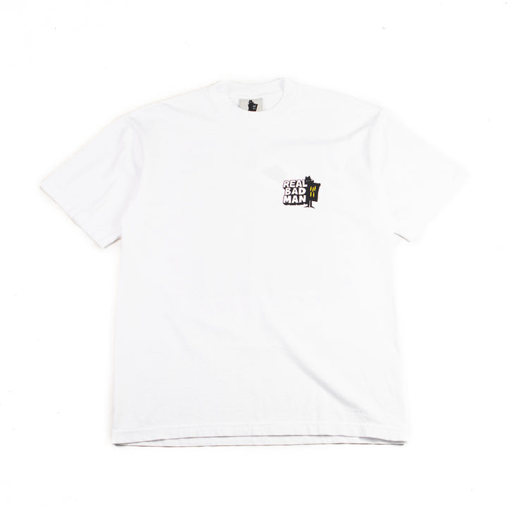 Masked Men SS Tee (White)