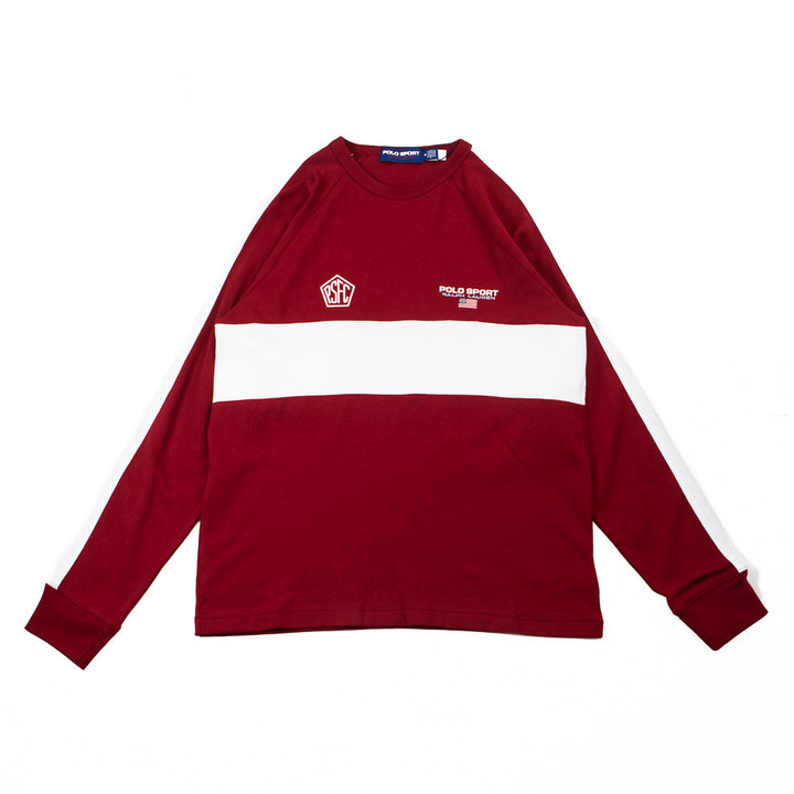 Polo Sport L/S Shirt (Red/White)