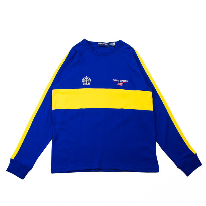 Polo Sport L/S Shirt (Royal/Yellow)