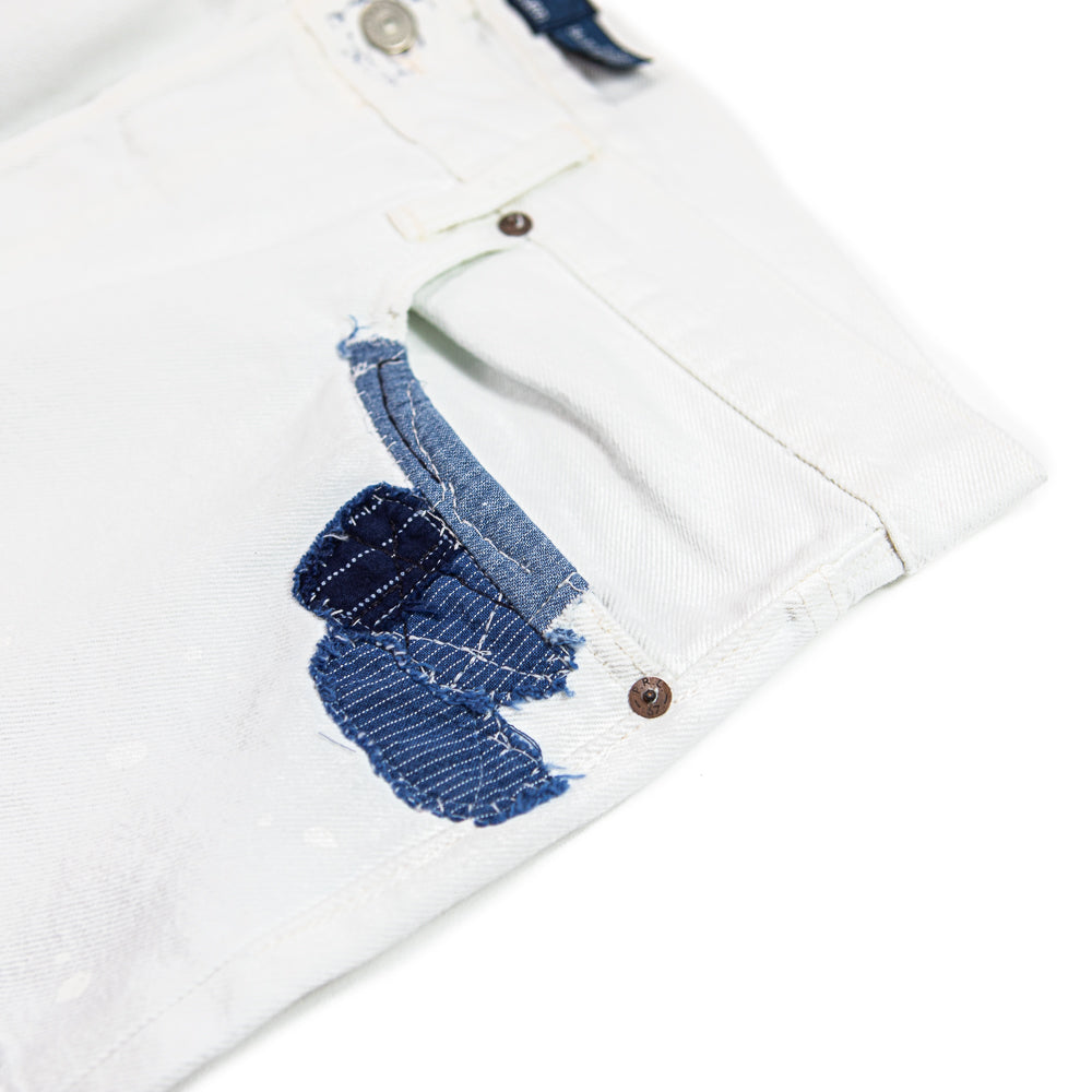 Heritage Straight Novelity Repair Rigid Denim Jean (Byrdcliffe)