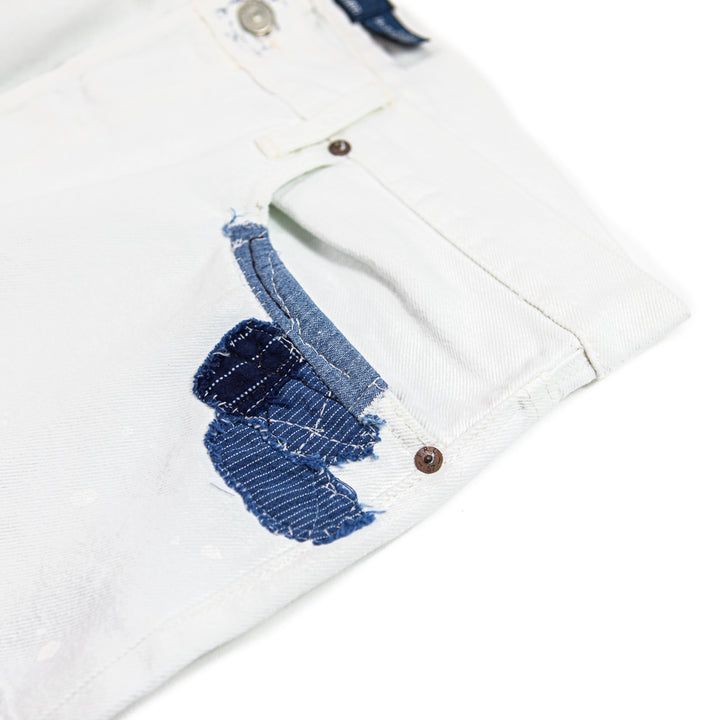 Heritage Straight Novelity Repair Rigid Denim Jean (Byrdcliffe)