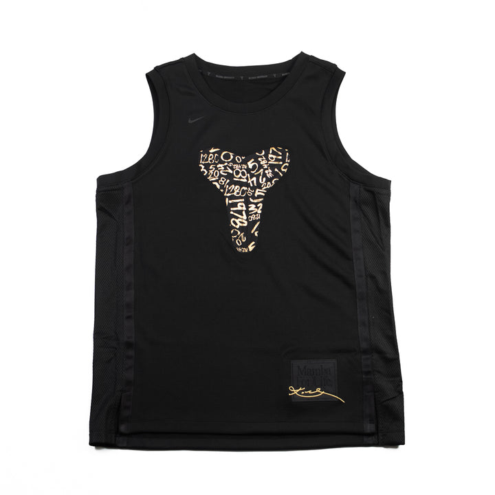 Relaxed Nike x Kobe Bryant Mamba Graphic Tank Top (Black/Gold)