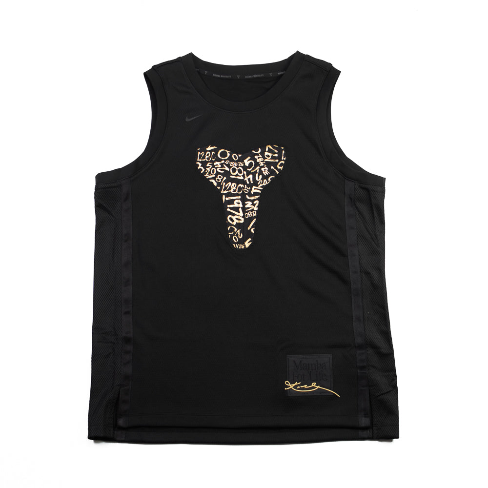 Relaxed Nike x Kobe Bryant Mamba Graphic Tank Top (Black/Gold