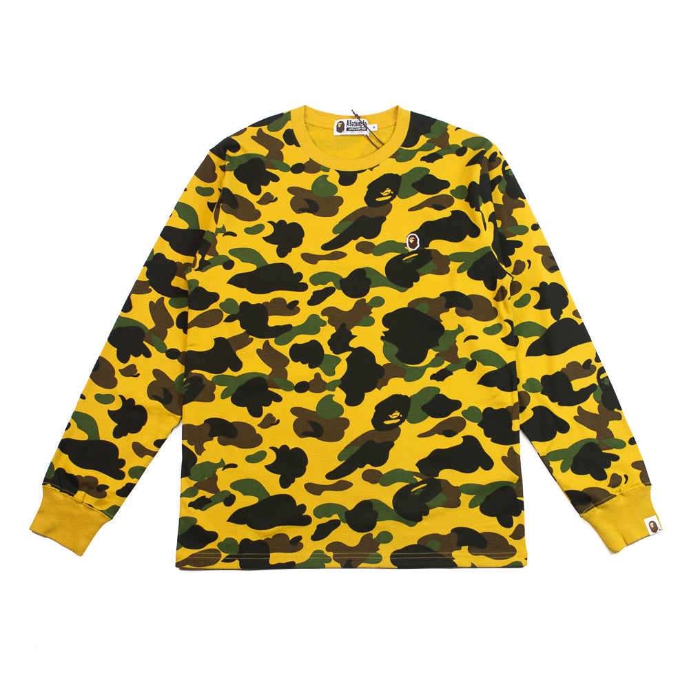 1st Camo One Point LS Tee (Green) – Corporate