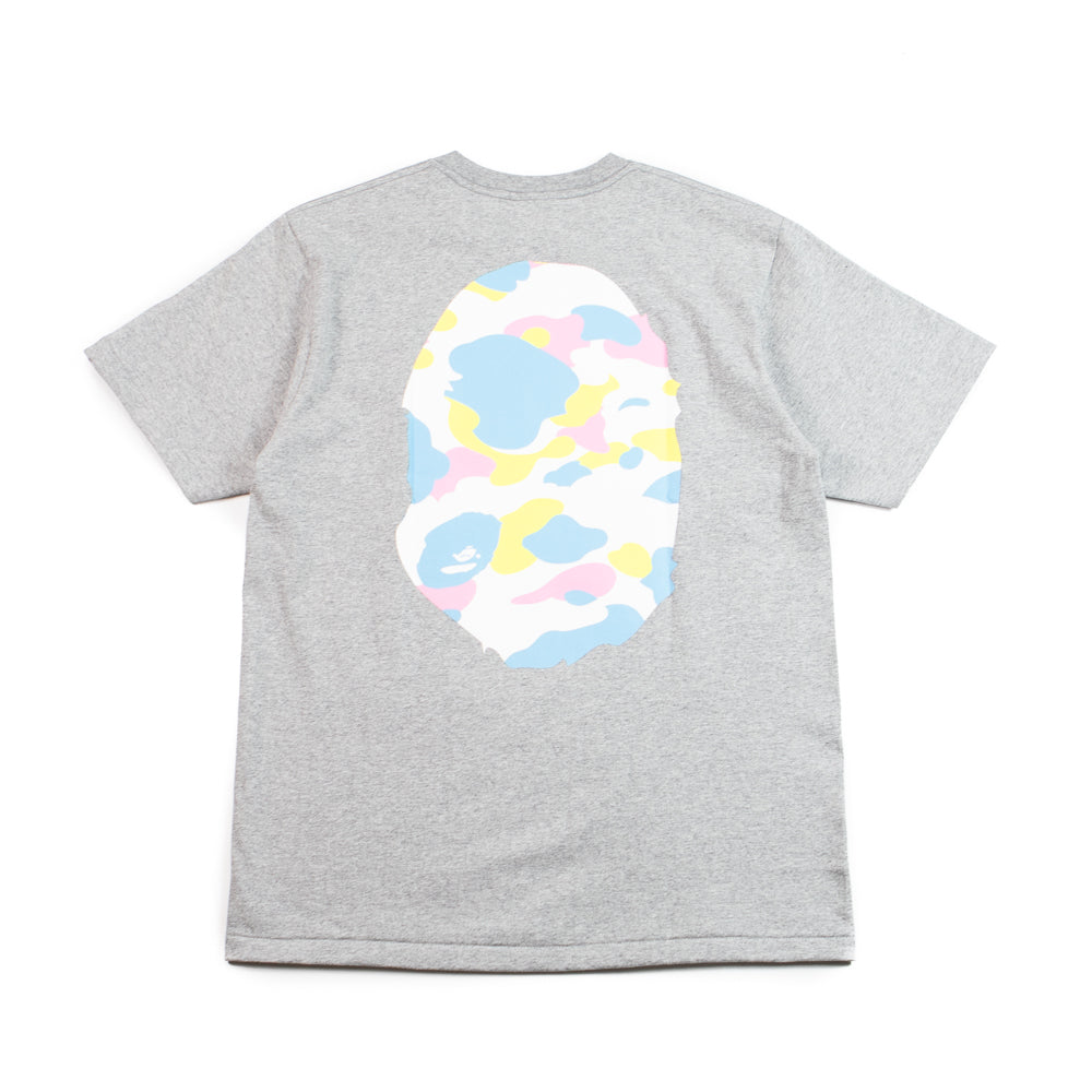 New Multi Camo Big Ape Head Tee (Grey)