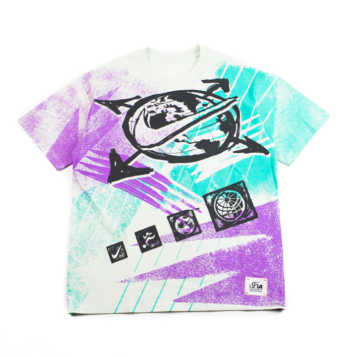 Nike Sportswear T-Shirt (White/Purple)
