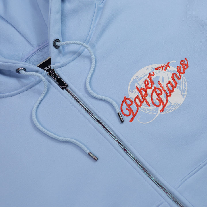 Planes Dreams to Reality Hoodie (Light Blue)