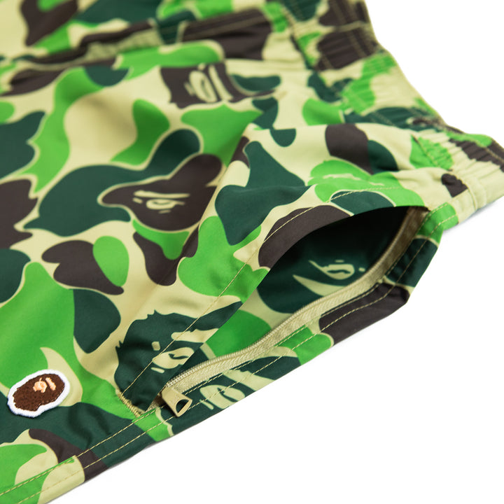 ABC Camo Ape Head One Point Beach Shorts (Green)
