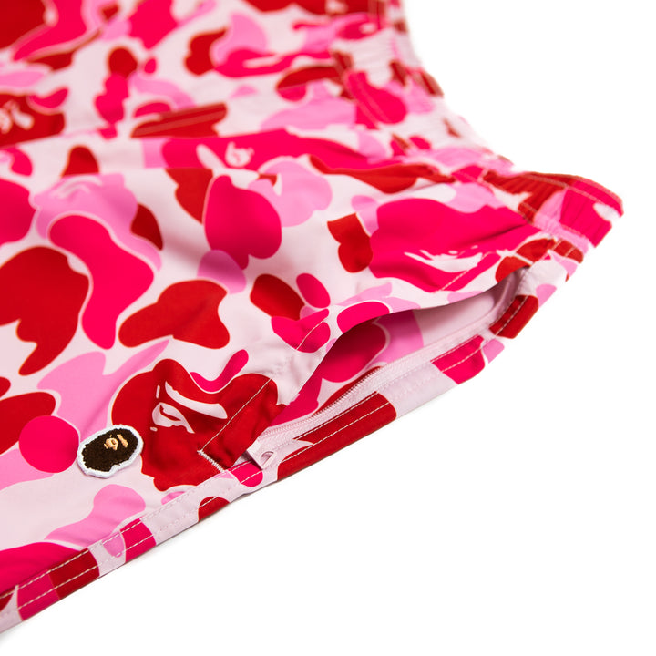 ABC Camo Ape Head One Point Beach Shorts (Pink)