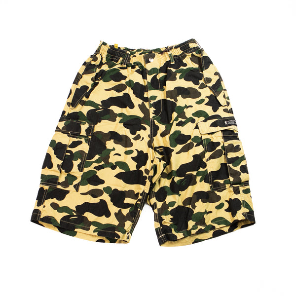 パンツ BAPE 1st camo yellow cargo shorts 1st Camo Ripstop Cargo Shorts (Yellow) – Corporate