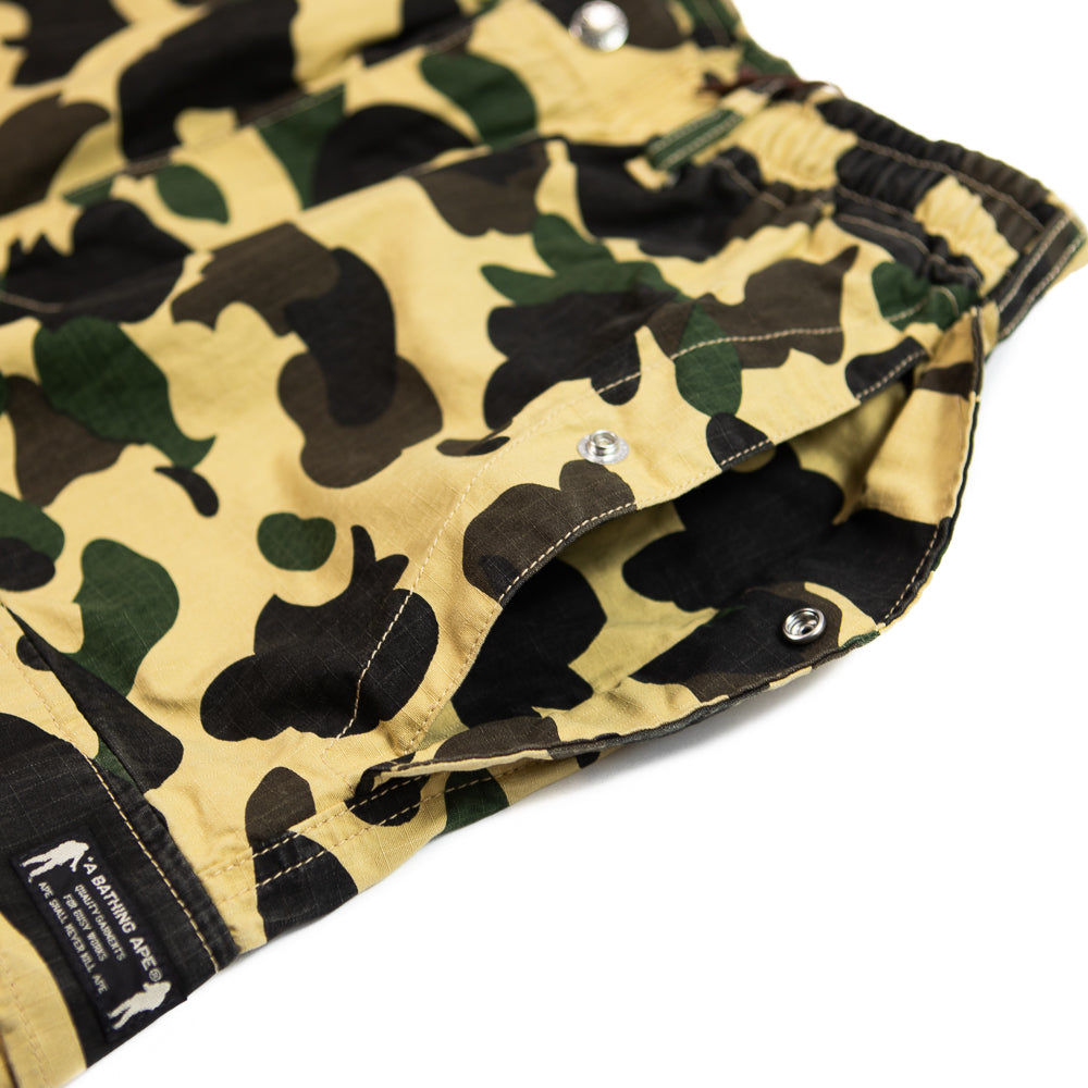 パンツ BAPE 1st camo yellow cargo shorts 1st Camo Ripstop Cargo Shorts (Yellow) – Corporate