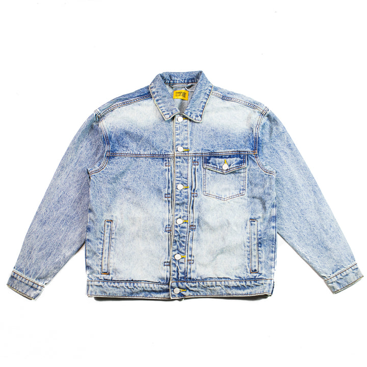 Embossed Denim Jacket (Atlantic)