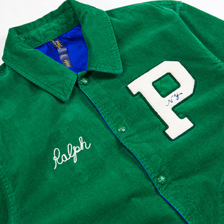 Reversible Letterman Jacket (Athletic Green/Rugby)