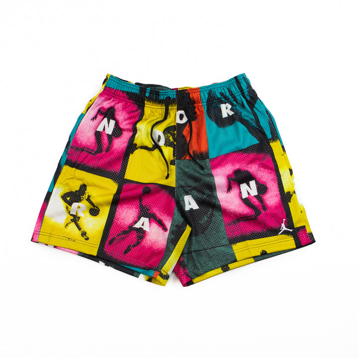 Jordan Brooklyn Mesh Short (White/White)