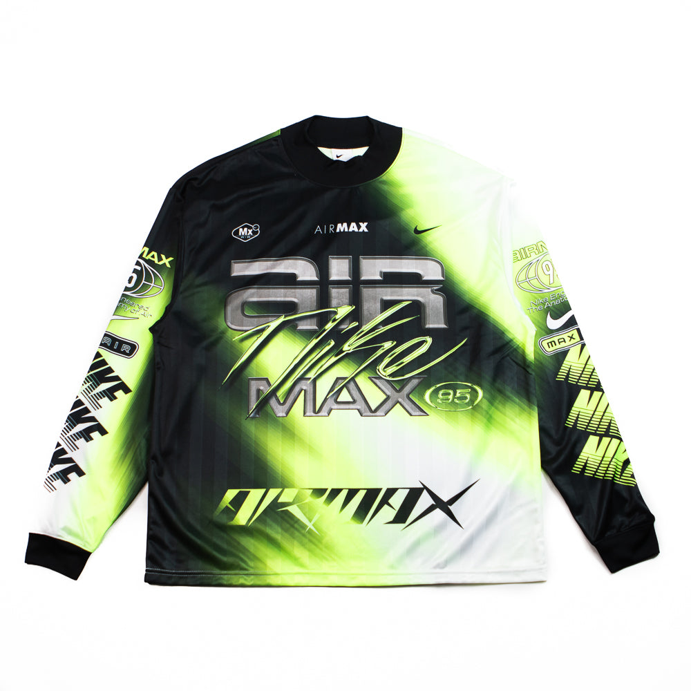 Culture of Football Dri-FIT Long-Sleeve Soccer Jersey (Volt/Black/White)