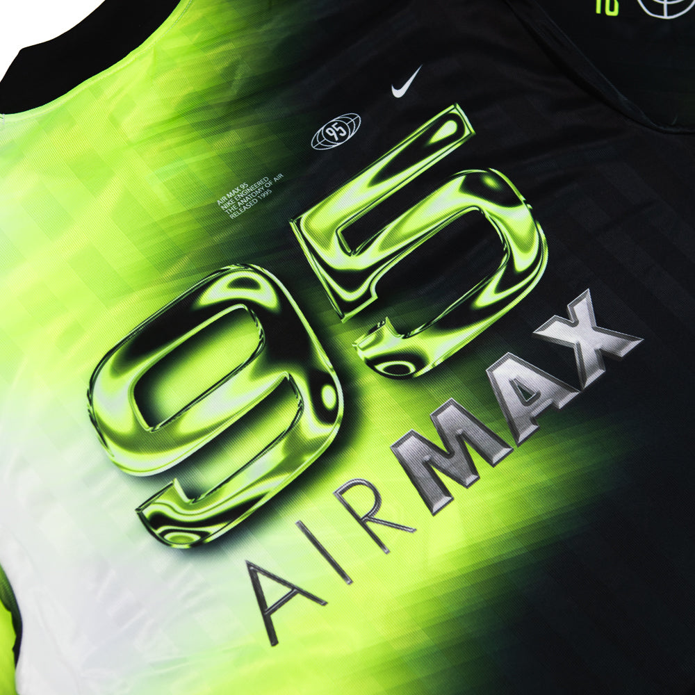 Culture of Football Dri-FIT Long-Sleeve Soccer Jersey (Volt/Black/White)