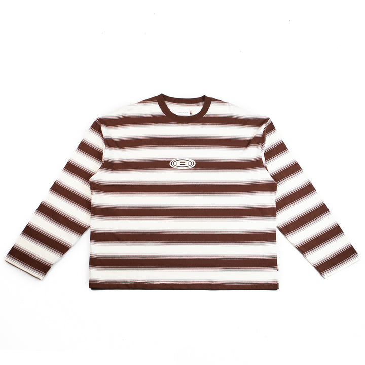 1988 Stripe L/S Tee (Brown)